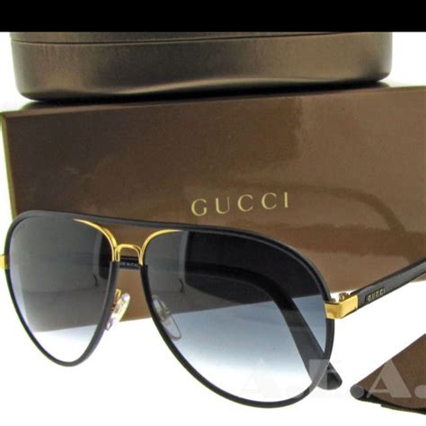 gucci 2887 s aviator sunglasses|Gucci aviator sunglasses men's.